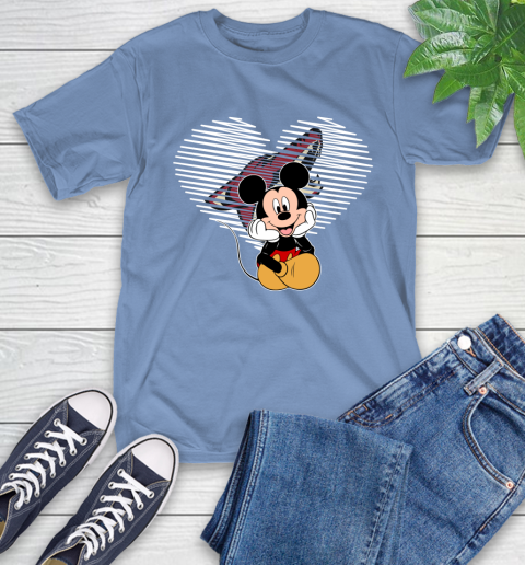 NHL Arizona Coyotes The Heart Mickey Mouse Disney Hockey T-Shirt 12