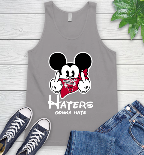 NBA Chicago Bulls Haters Gonna Hate Mickey Mouse Disney Basketball T Shirt Tank Top 3