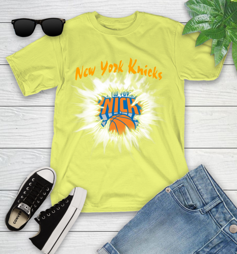New York Knicks NBA Basketball Rip Sports Youth T-Shirt 10