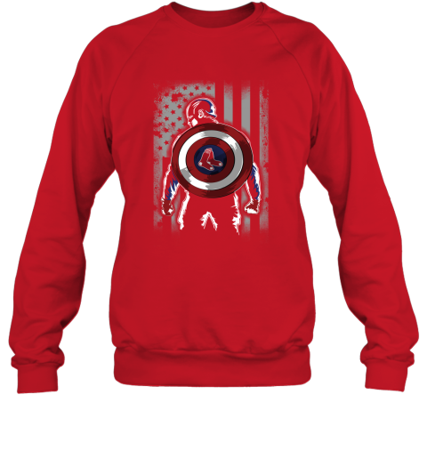 boston red sox american flag shirt