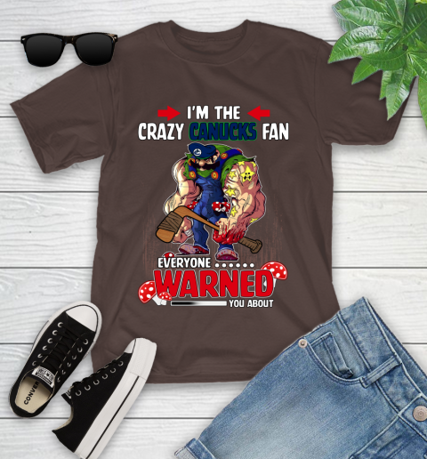 vancouver canucks youth t shirt