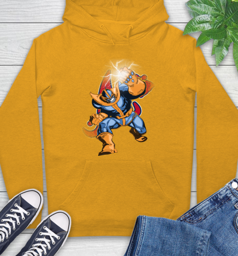 Atlanta Braves MLB Baseball Thanos Avengers Infinity War Marvel Hoodie 2