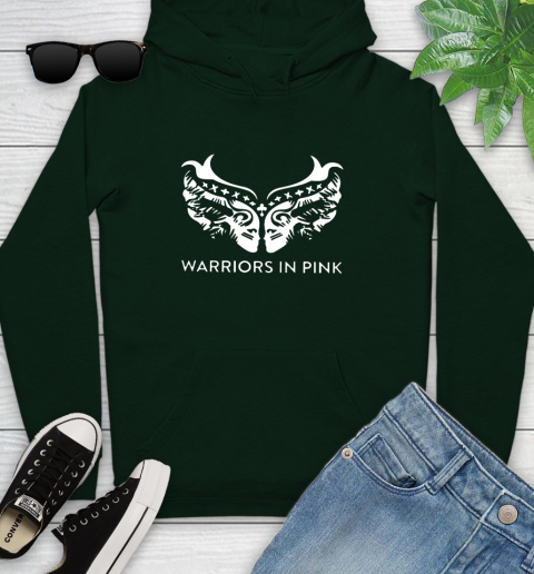 Ford cares warriors in pink shirt Youth Hoodie 14
