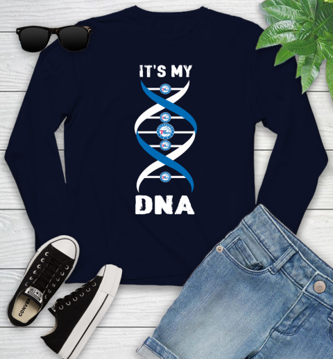 Philadelphia 76ers NBA Basketball It's My DNA Sports Youth Long Sleeve 2