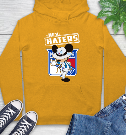 NHL Hey Haters Mickey Hockey Sports New York Rangers Hoodie 2
