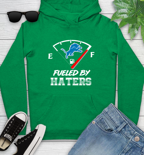 Detroit Lions NFL Football Fueled By Haters Sports Youth Hoodie 9