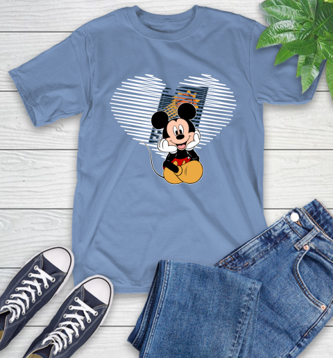 NBA Phoenix Suns The Heart Mickey Mouse Disney Basketball T-Shirt 12