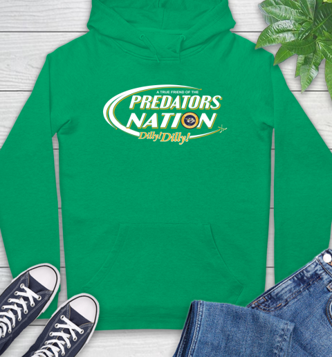 NHL A True Friend Of The Nashville Predators Dilly Dilly Hockey Sports Hoodie 8