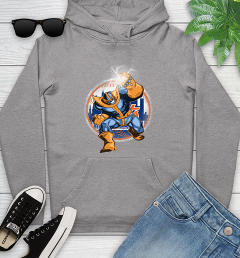 New York Mets MLB Baseball Thanos Avengers Infinity War Marvel Youth Hoodie 6