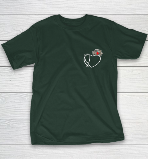 Heart Stethoscope Cute Love Nursing Gifts Valentine Day 2022 Youth T-Shirt 11