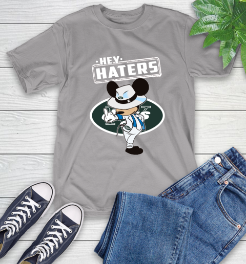 NFL Hey Haters Mickey Football Sports New York Jets T-Shirt 6