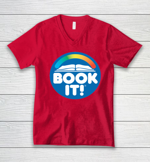 Pizza Hut Book It Shirt V-Neck T-Shirt 6