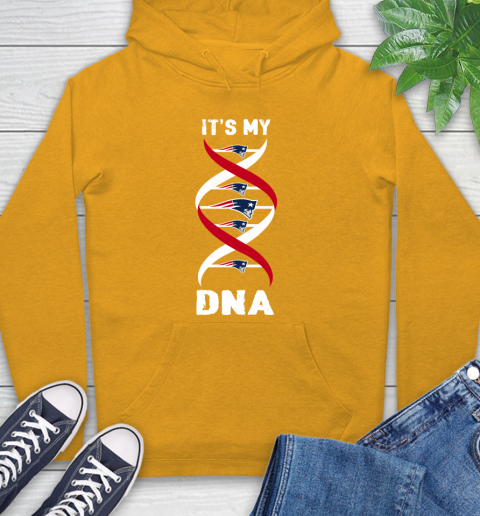 New England Patriots NFL Football It's My DNA Sports Hoodie 2
