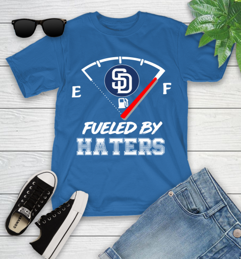 San Diego Padres MLB Baseball Fueled By Haters Sports Youth T-Shirt 12