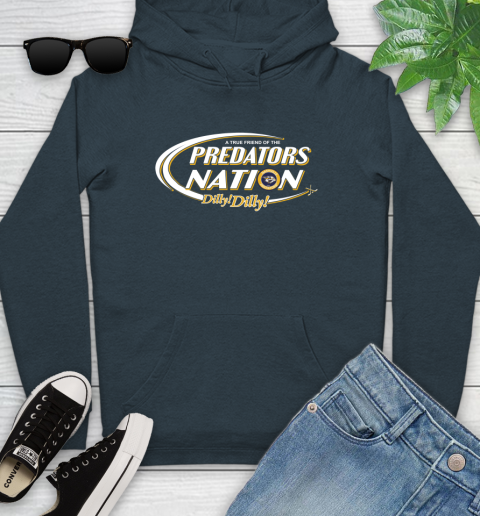 NHL A True Friend Of The Nashville Predators Dilly Dilly Hockey Sports Youth Hoodie 10