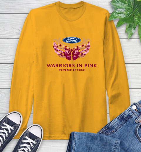 Ford cares warriors in pink Long Sleeve T-Shirt 2