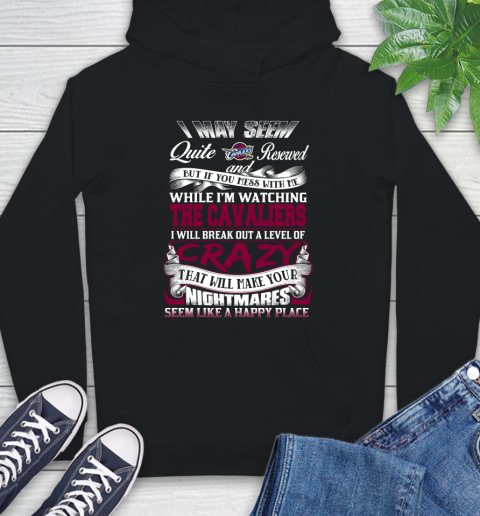 Cleveland Cavaliers NBA Basketball Don't Mess With Me While I'm Watching My Team Hoodie
