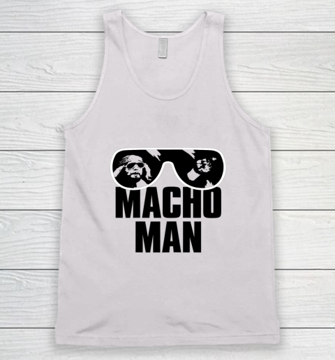 Macho Man Shirt Savage Sunglasses Graphic Tank Top 4