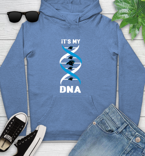 Carolina Panthers NFL Football It's My DNA Sports Youth Hoodie 13