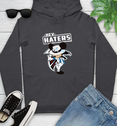 NFL Hey Haters Mickey Football Sports Atlanta Falcons Youth Hoodie 8
