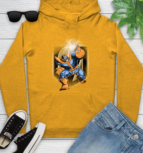 Vegas Golden Knights NHL Hockey Thanos Avengers Infinity War Marvel Youth Hoodie 2