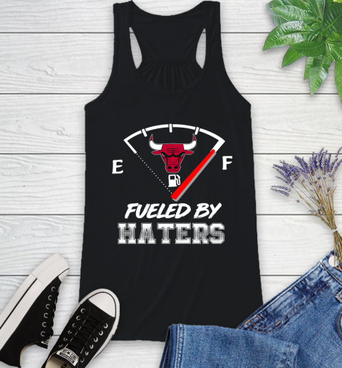 Chicago Bulls NBA Basketball Fueled By Haters Sports Racerback Tank