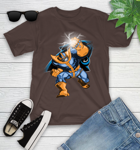 Carolina Panthers NFL Football Thanos Avengers Infinity War Marvel Youth T-Shirt 7