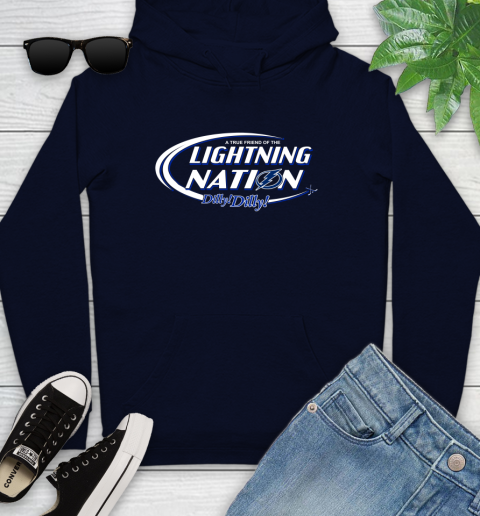 NHL A True Friend Of The Tampa Bay Lightning Dilly Dilly Hockey Sports Youth Hoodie 3