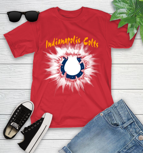 Indianapolis Colts NFL Football Adoring Fan Rip Sports Youth T-Shirt 13