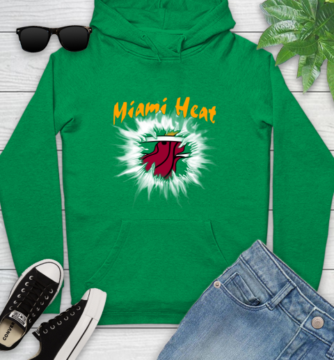 Miami Heat NBA Basketball Rip Sports Youth Hoodie 9