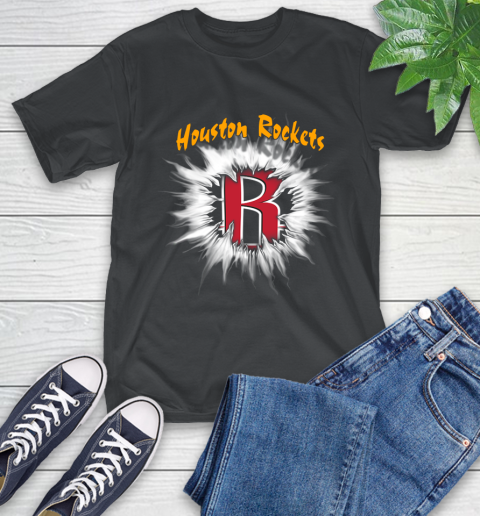 Houston Rockets NBA Basketball Rip Sports T-Shirt