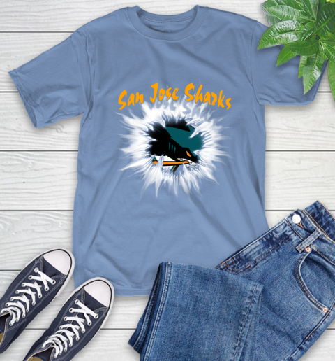 San Jose Sharks NHL Hockey Adoring Fan Rip Sports T-Shirt 12