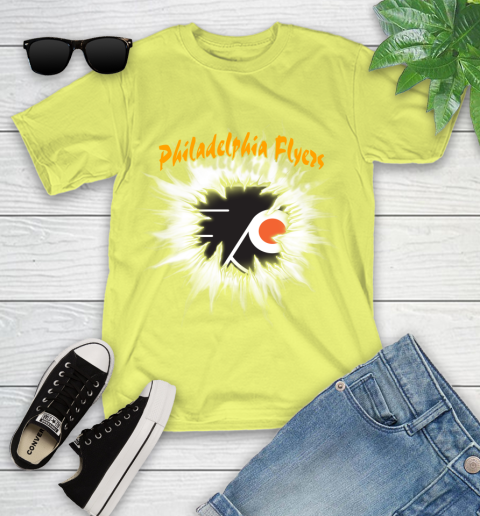 Philadelphia Flyers NHL Hockey Adoring Fan Rip Sports Youth T-Shirt 10