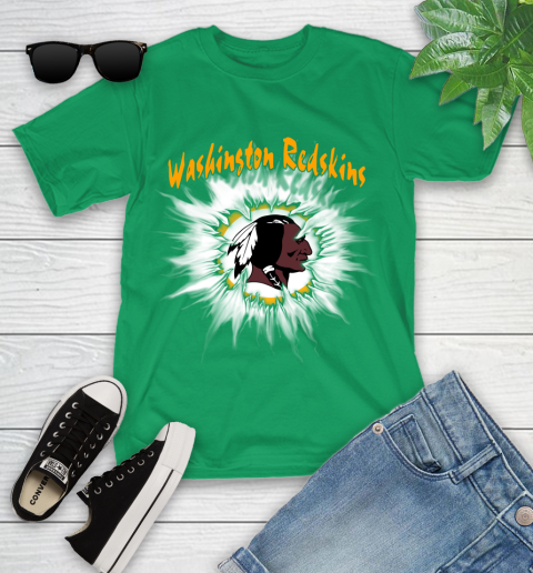 Washington Redskins NFL Football Adoring Fan Rip Sports Youth T-Shirt 8