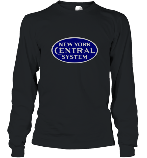 Vintage New York Central Railroad logo shirt Long Sleeve