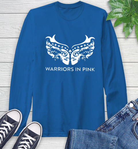 Ford cares warriors in pink shirt Long Sleeve T-Shirt 10