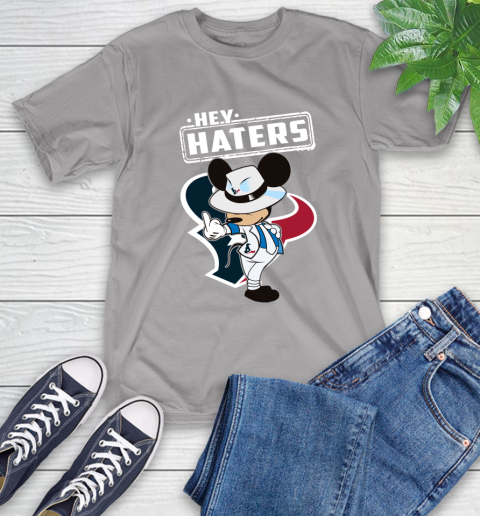 NFL Hey Haters Mickey Football Sports Houston Texans T-Shirt 6