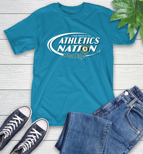 MLB A True Friend Of The Oakland Athletics Dilly Dilly Baseball Sports T-Shirt 9