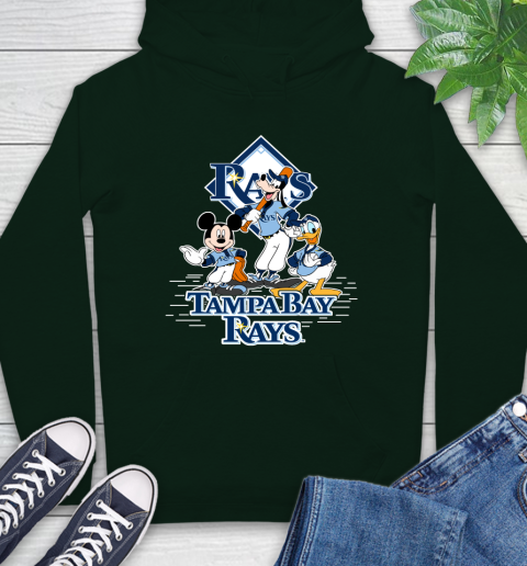 MLB Tampa Bay Rays Mickey Mouse Donald Duck Goofy Baseball T Shirt Hoodie 12