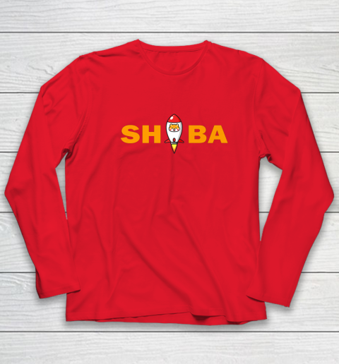 Shiba Inu Coin The Millionaire Loading Shib Coin To the Moon Long Sleeve T-Shirt 7