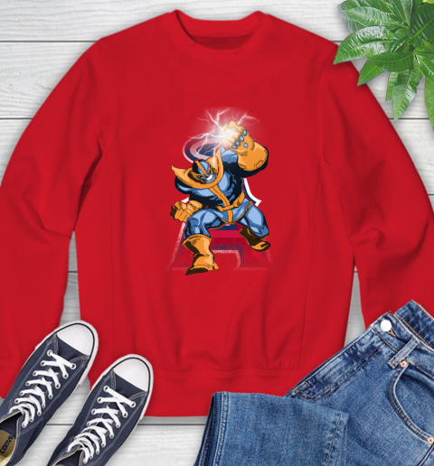 Los Angeles Angels MLB Baseball Thanos Avengers Infinity War Marvel Sweatshirt 10