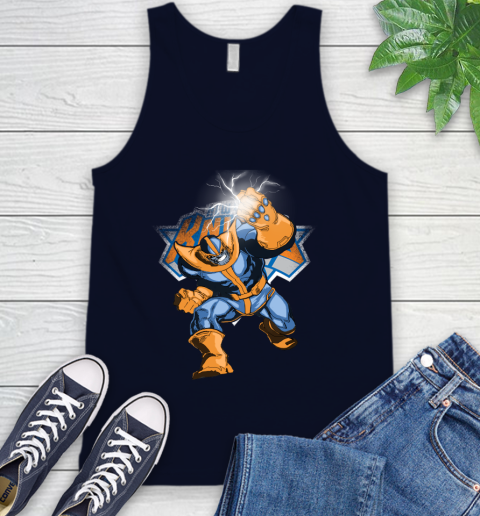 New York Knicks NBA Basketball Thanos Avengers Infinity War Marvel Tank Top 2