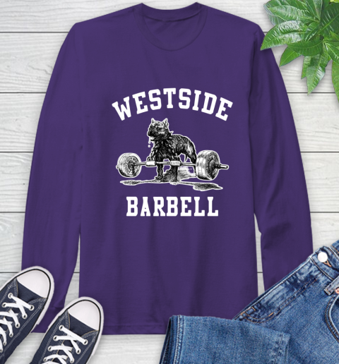 Westside store barbell sweatshirt