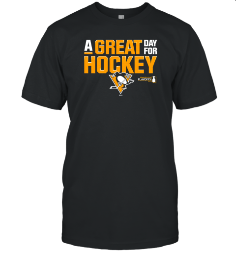 Pittsburgh Penguins a great day for hockey 2022 Unisex Jersey Tee