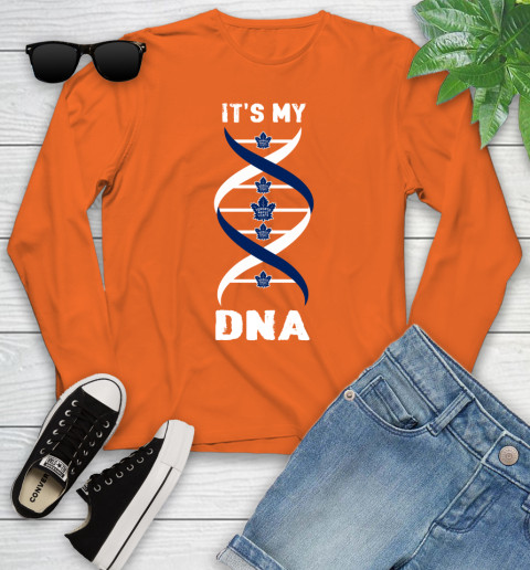 Toronto Maple Leafs NHL Hockey It's My DNA Sports Youth Long Sleeve 3