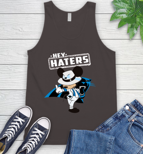 NFL Hey Haters Mickey Football Sports Carolina Panthers Tank Top 6