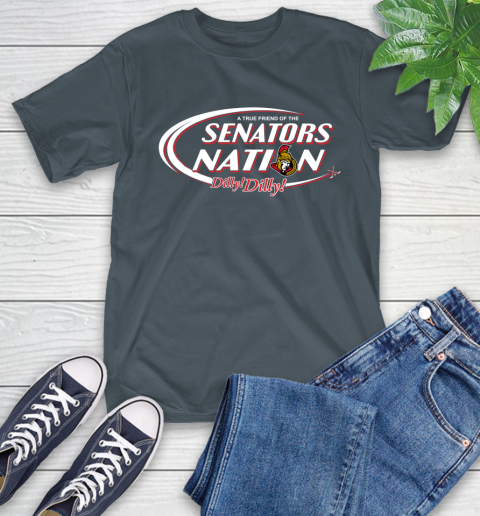 NHL A True Friend Of The Ottawa Senators Dilly Dilly Hockey Sports T-Shirt 10