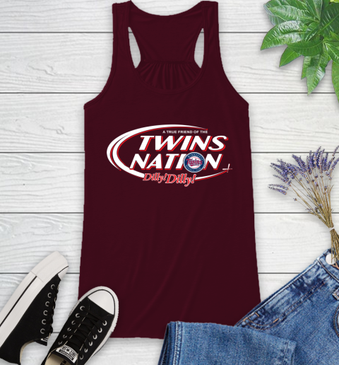 MLB A True Friend Of The Minnesota Twins Dilly Dilly Baseball Sports Racerback Tank 2