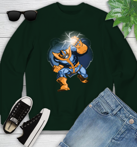 Memphis Grizzlies NBA Basketball Thanos Avengers Infinity War Marvel Youth Sweatshirt 9
