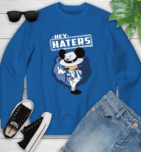 NBA Hey Haters Mickey Basketball Sports Memphis Grizzlies Youth Sweatshirt 7